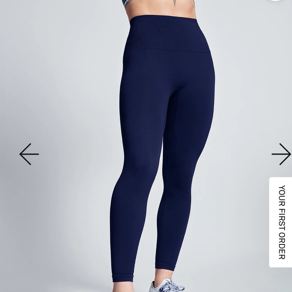 LNDR BLACKOUT/CHISEL legging navy M/L